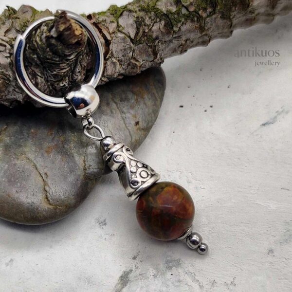 Arawn, Jasper earring