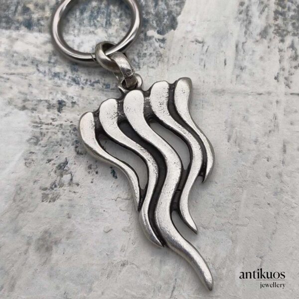 Flames earring