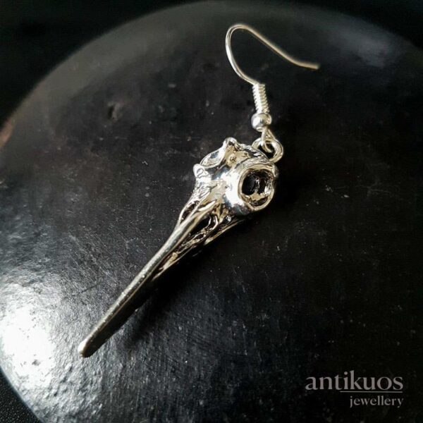 Bird Skull simple earring