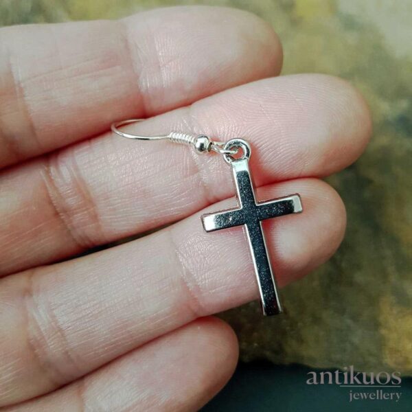 cross earring