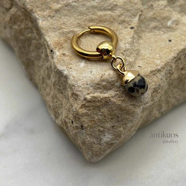 Dalmatian Drop earring