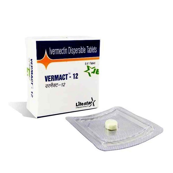 Buy Vermact 12 mg