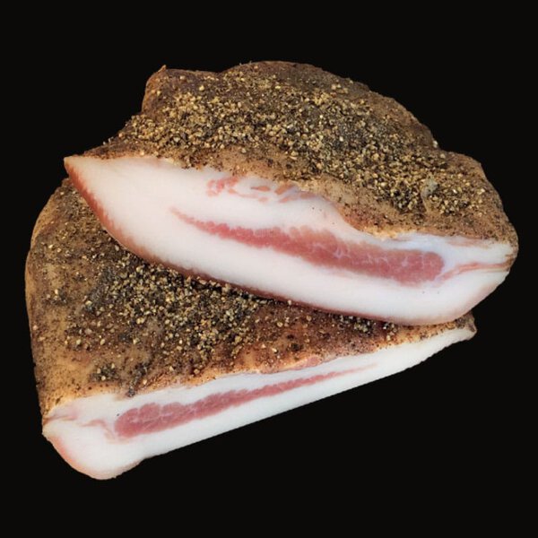 GUANCIALE STAGIONATO IN CONCA DI MARMO 1 guanciale stagionato