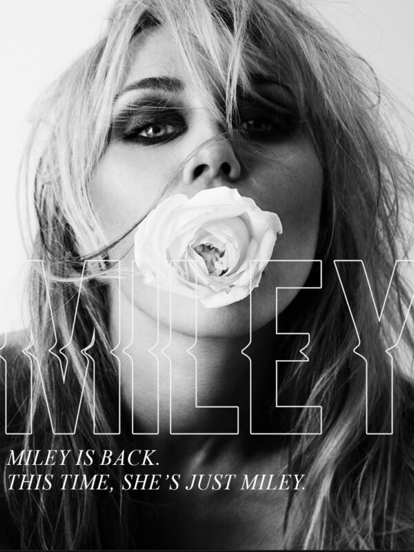 Miley photographed for the 2026 Bass Persuades era directed visually by Mert Alas.