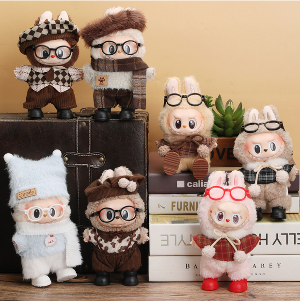 Labubu Clothes Brand Designer Clothes Labubu Clothes  Luxury Dressing Decorations Disguise Pop mart Labubu toy accessories