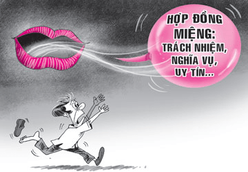 Hợp đồng chuyển nhượng quyền tác giả bằng miệng