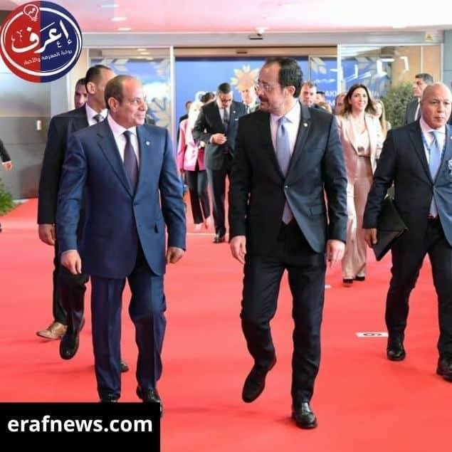 السيسي ورئيس قبرص