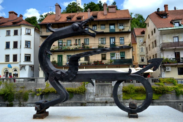 Exploring Real Dragon Tales, the Legend of Ljubljana's Dragon 3 This bad boy is commemorated all over the city