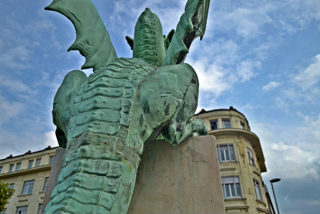 Exploring Real Dragon Tales, the Legend of Ljubljana's Dragon 2 ...but I was glad to see the back of him!