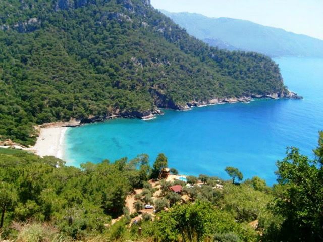 Kabak Bay from one of the bungalows.