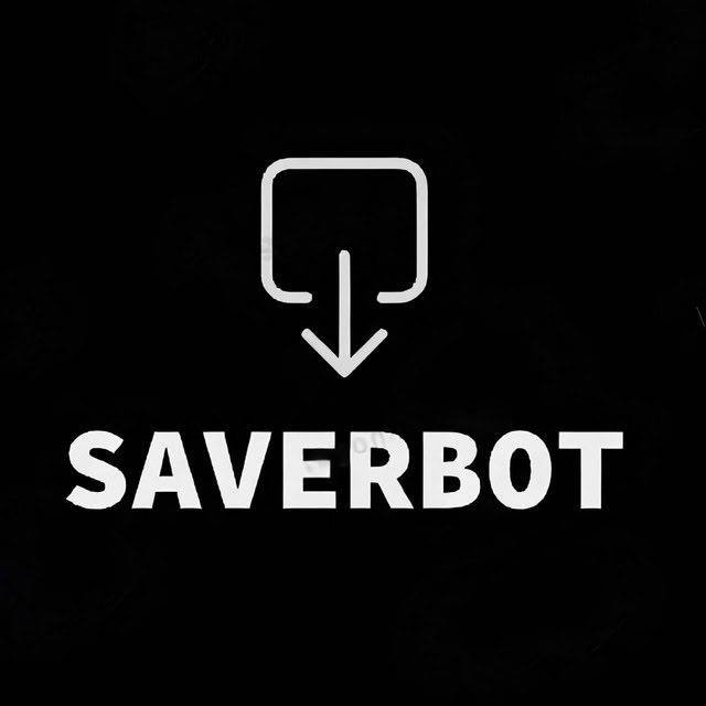 Логотип телеграмм бота - SaverBot 2.0 — бот для сохранения видео и музыки - боты для скачки видео
