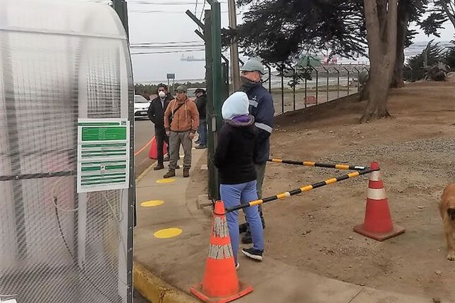 túneles de sanitización