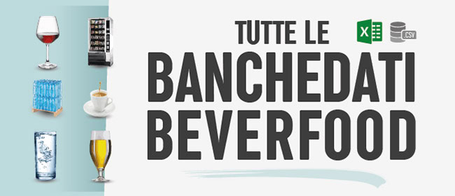 Contatti email Aziende Beverage And Food Distribuzione Ingrosso Alimentari Banchedati CSV Excel