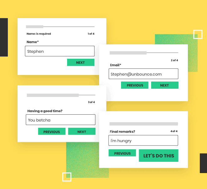 Mobile Image-Multi-Step Form-Design Pillar