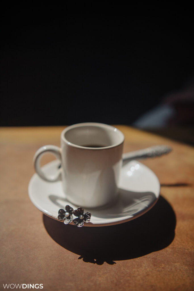 coffee and couple shoot idea