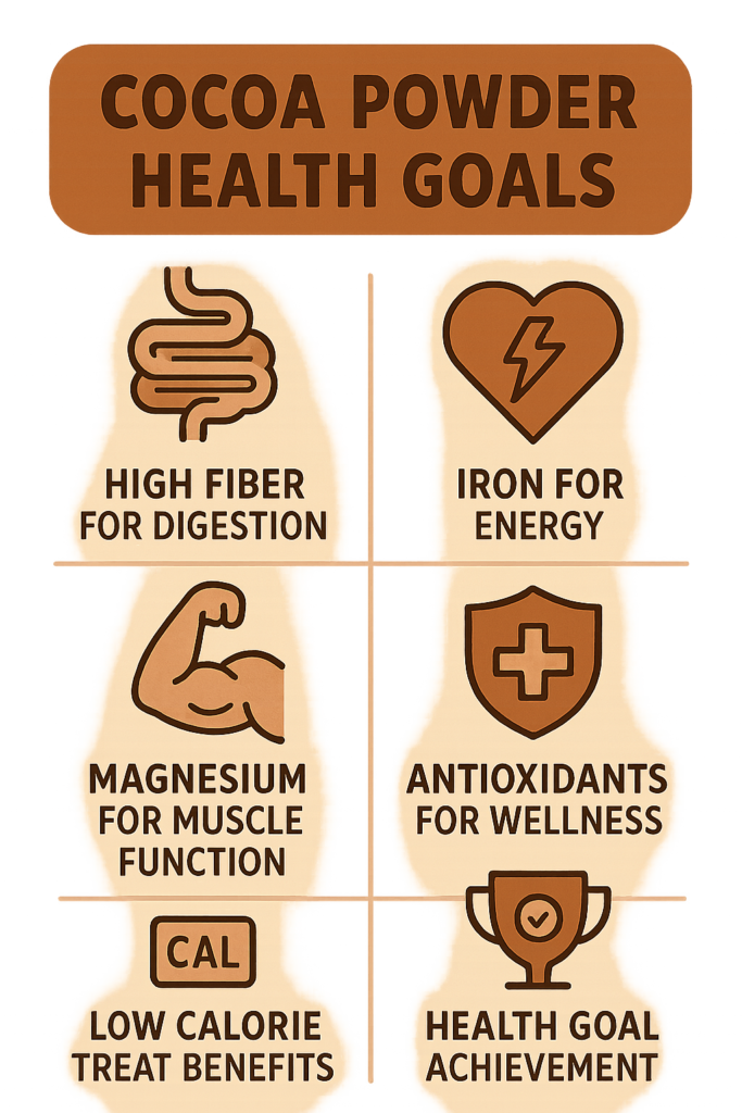How cocoa powder nutrition supports health goals