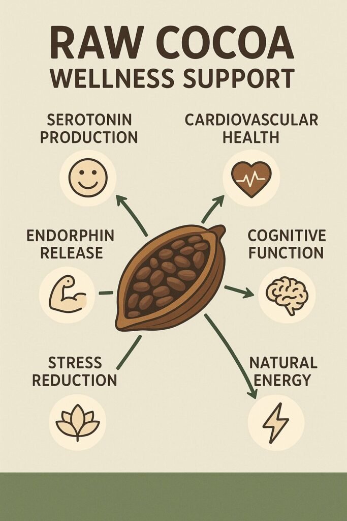 How raw cocoa powder supports overall wellness