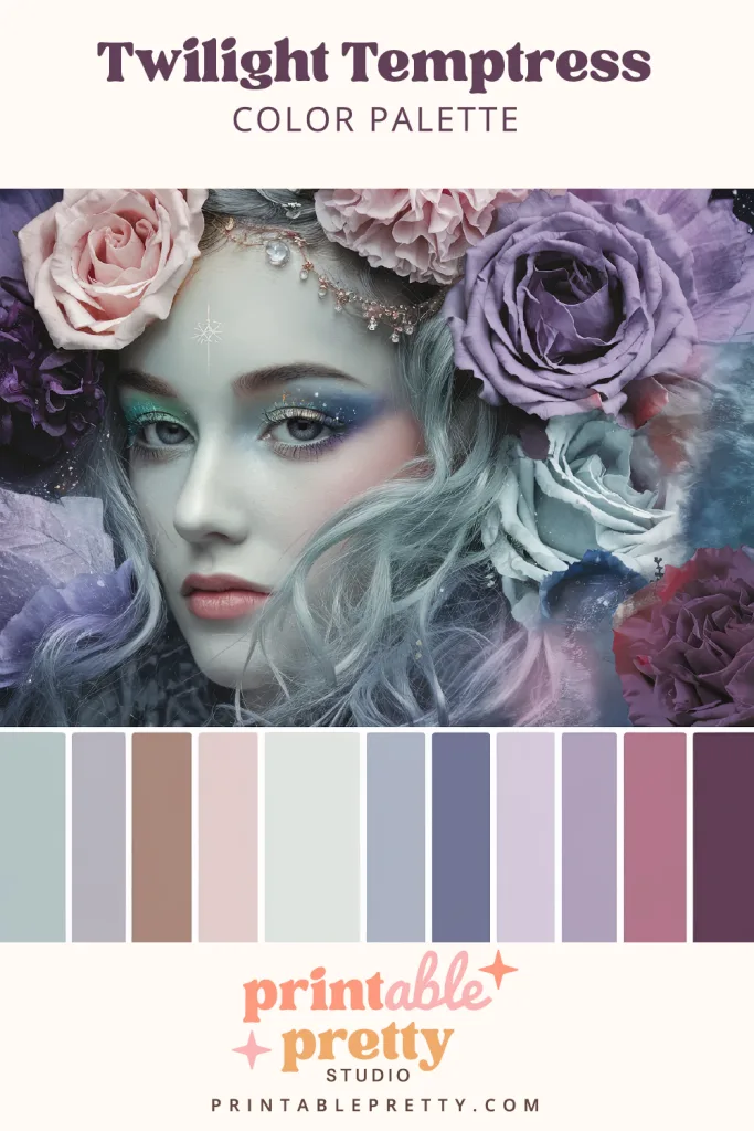 Magic Of Color Palettes - Twilight Temptress Color Palette