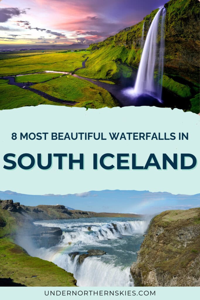 Waterfalls in South Iceland