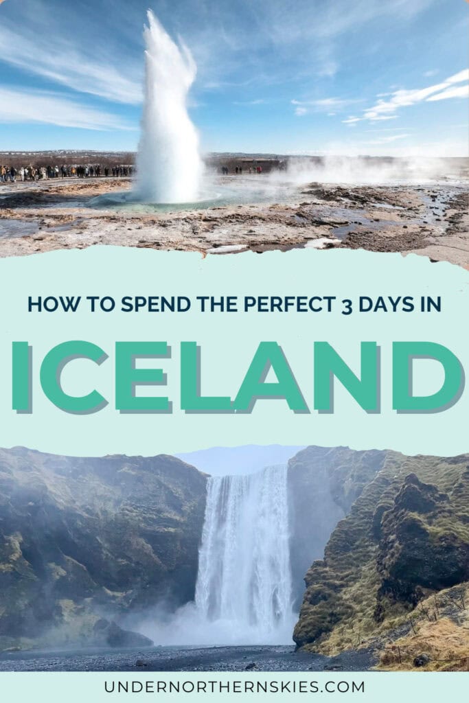 3 DAYS IN ICELAND
