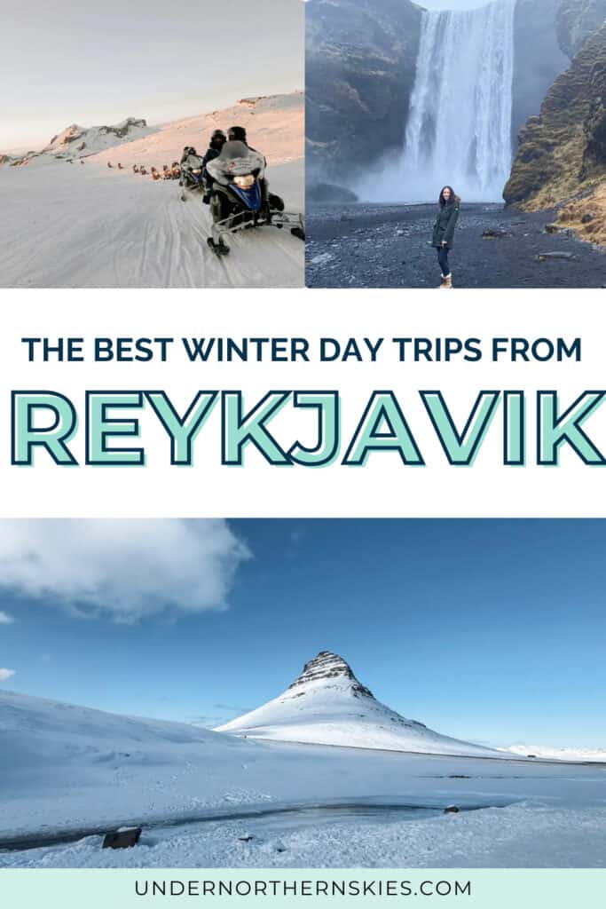 winter day trips from reykjavik pin