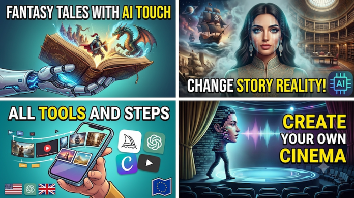 Creating a story using artificial intelligence