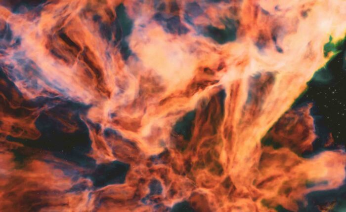 abstract fire swirl