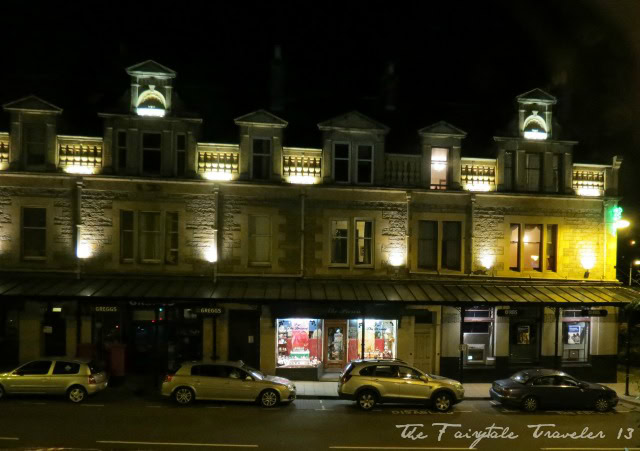 My First UK Driving Experience 5 It was this dark by the time I had finally made it to Pitlochry.