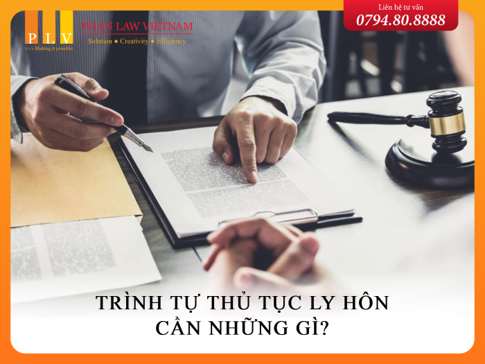 Trình tự thủ tục ly hôn cần những gì?