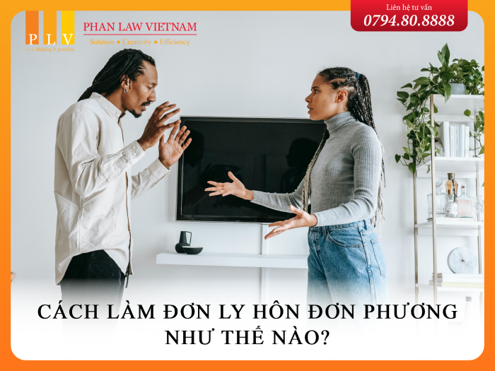 Cách làm đơn ly hôn đơn phương như thế nào?