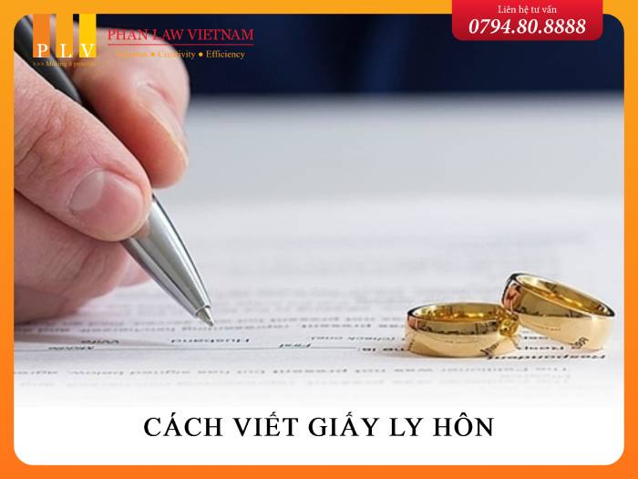 Cách viết giấy ly hôn theo pháp luật Việt Nam