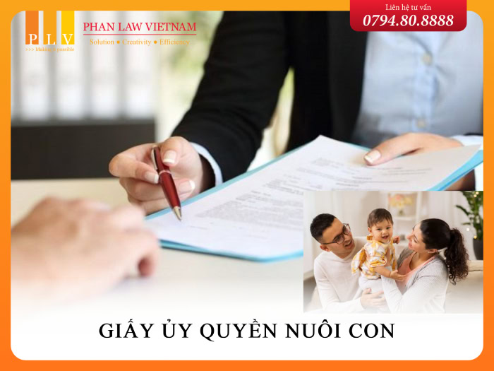 Giấy ủy quyền nuôi con
