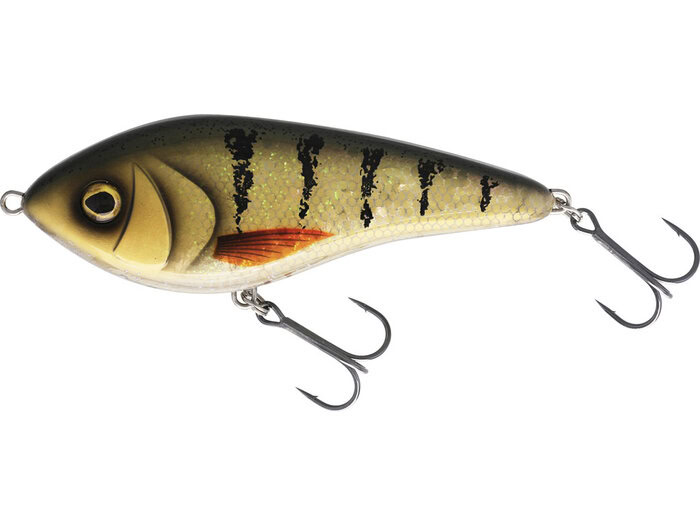 p036-1023-011 Jerk WESTIN Swim Glidebait - 3D Amber Perch - Pilt 1