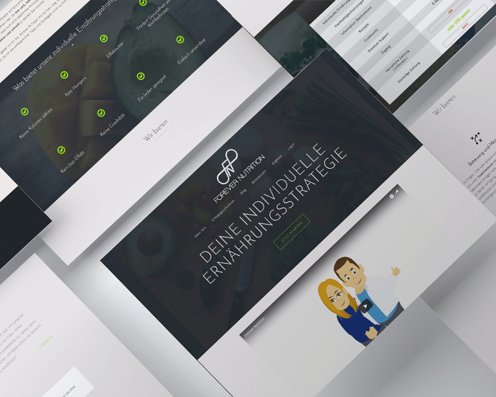 Forever Nutrition Website