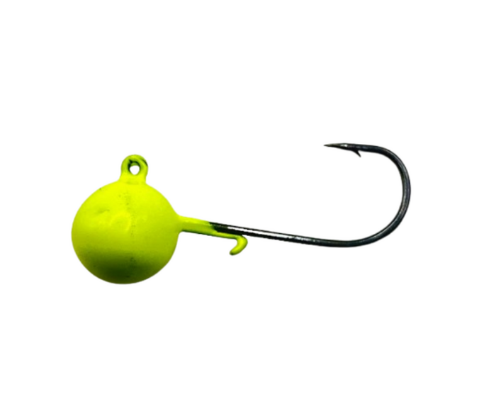 Värvitud Jigipea PZP - Yellow Chartreuse - (19 varianti) - Pilt 1