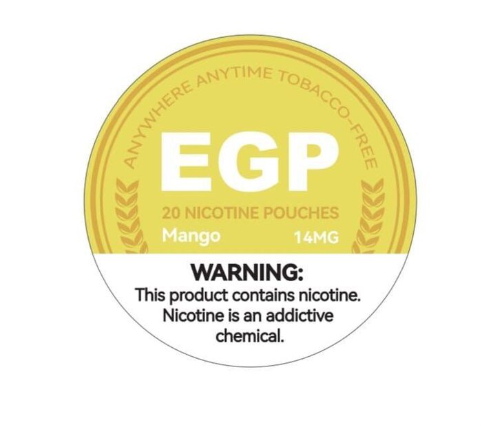 EGP Nicotine Pouches Mango 14mg