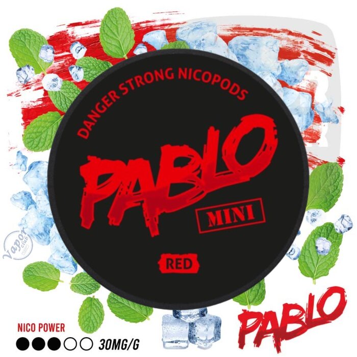PABLO Nicotine Pouches- Red Mini