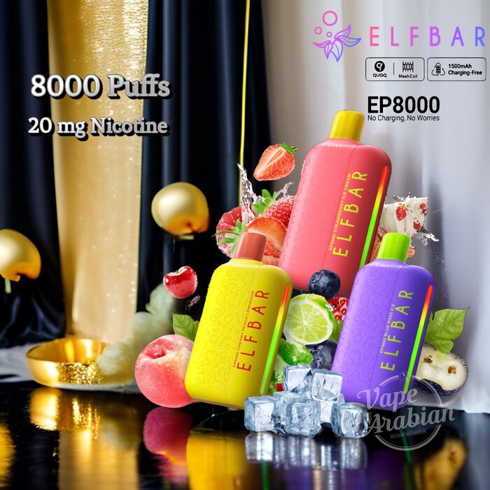ELF Bar EP8000 Disposable Vape ELF Bar EP8000 Disposable Vape