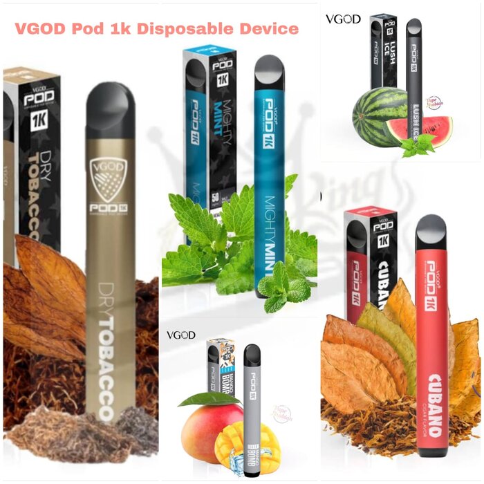Vgod Pod 1k Disposable Vape Vgod Pod 1k Disposable Vape