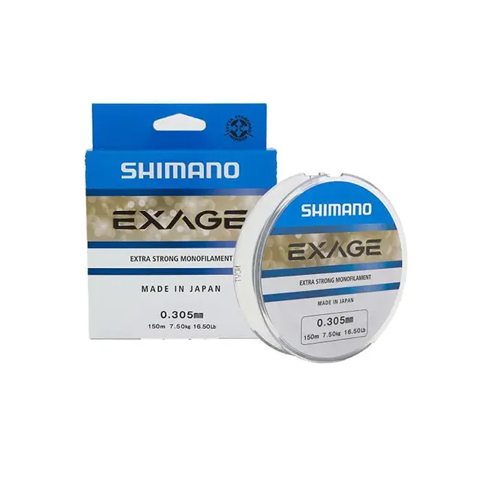 shimano-exage-150m Tamiil SHIMANO Exage Steel Grey - 150m 0,225/4,4kg - Image 1