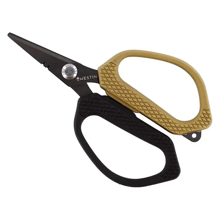 H004 Käärid WESTIN Line Scissors Medium 12cm Black Sand - Image 1
