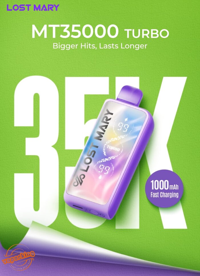 Lost Mary Mt35000 Turbo 35000 Puffs Disposable Vape 50mg Lost Mary MT35000 Turbo 35000 Puffs