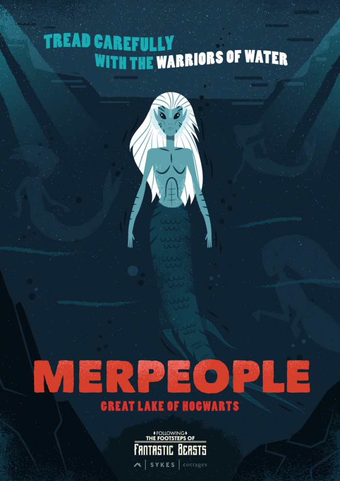 fantastic beasts, merpeople