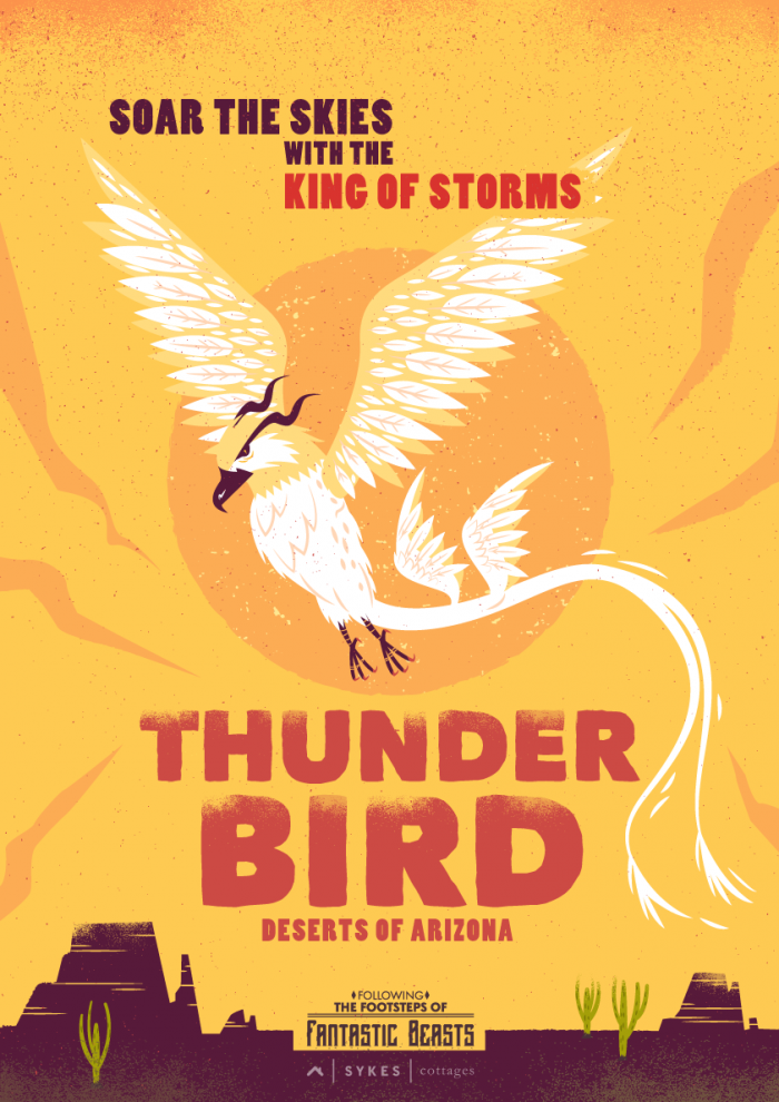 fantastic beasts, thunder bird