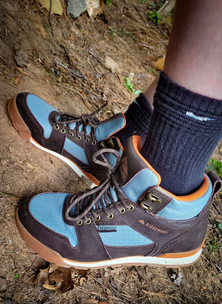 Stylish hiking boots