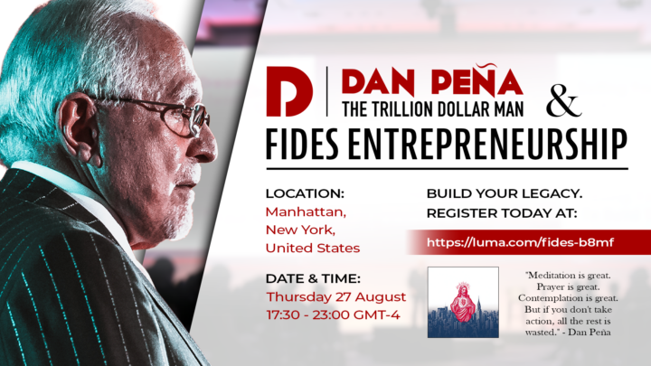 Fides Entrepreneurship Dinner with Dan Peña