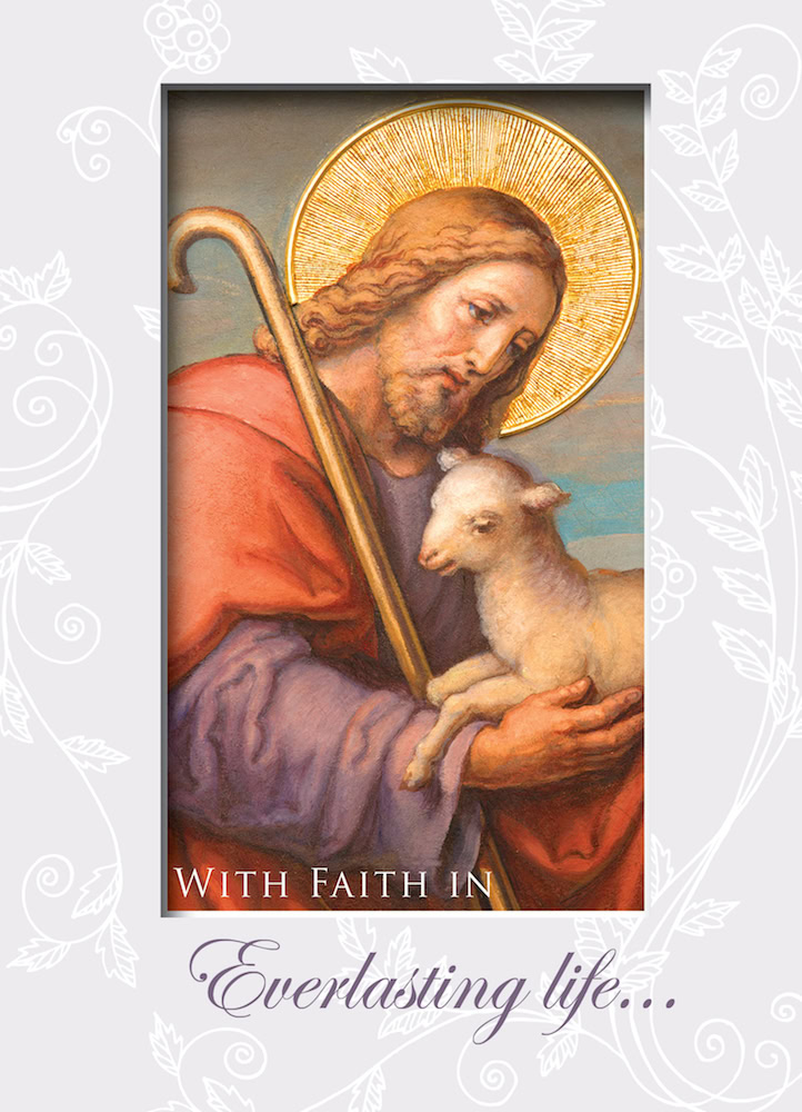 Good Shepherd Card for the Deceased enrollments