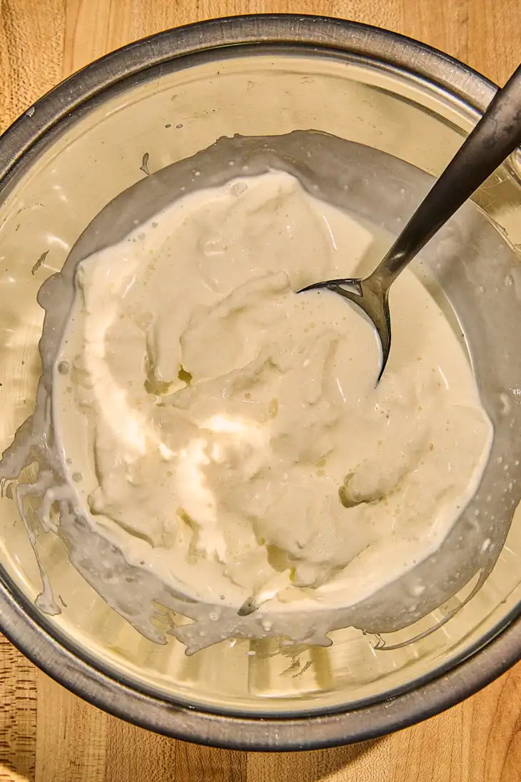 Artistic Stracciatella Cheese Recipe Design Nature