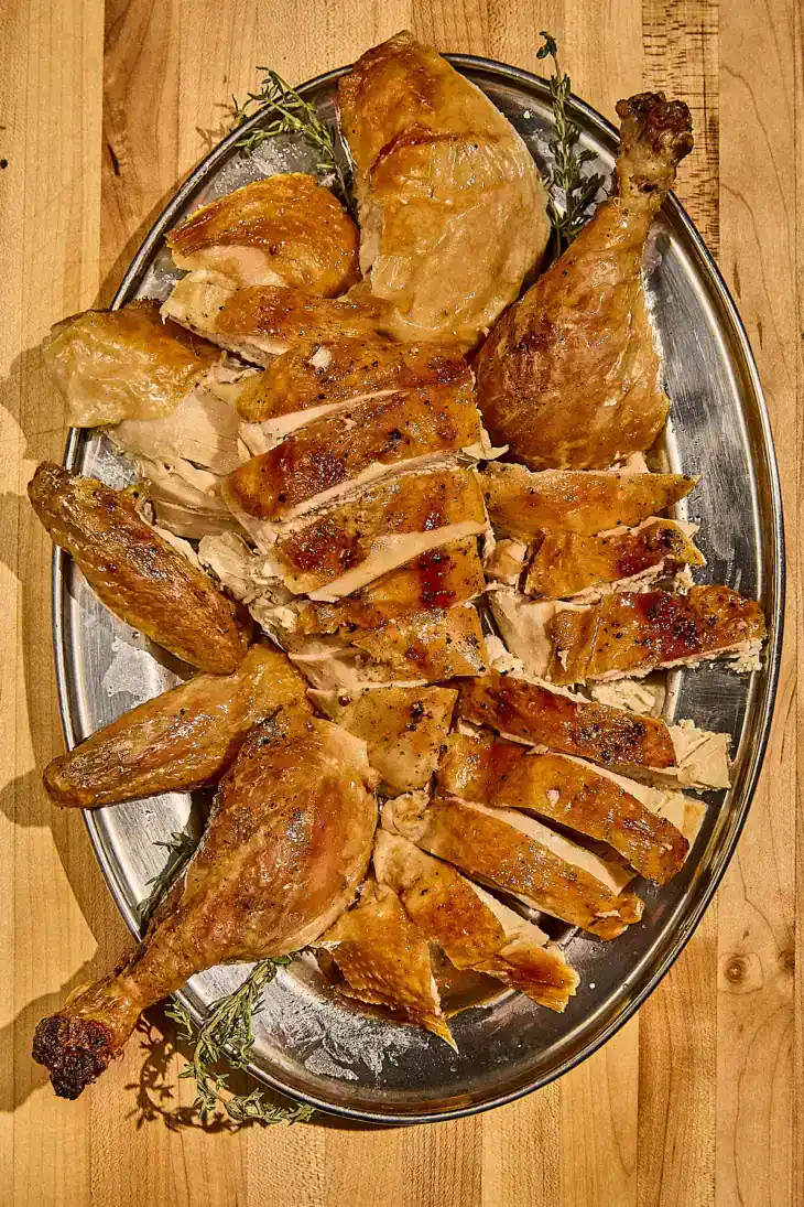 Dry Brined Roasted Chicken
