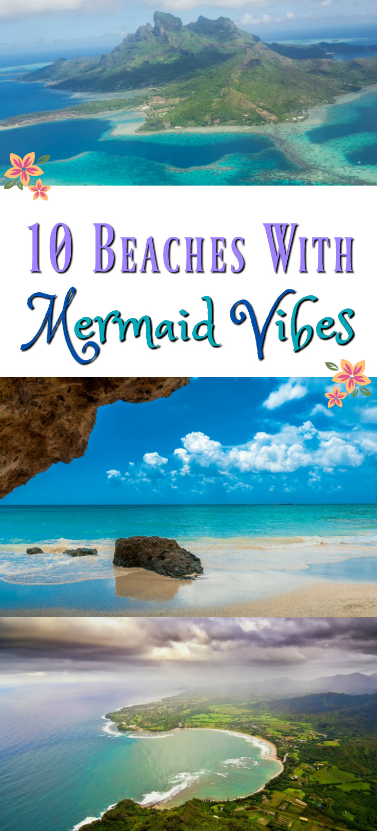 Beautiful beaches around the world mermaid beaches bucket list travel